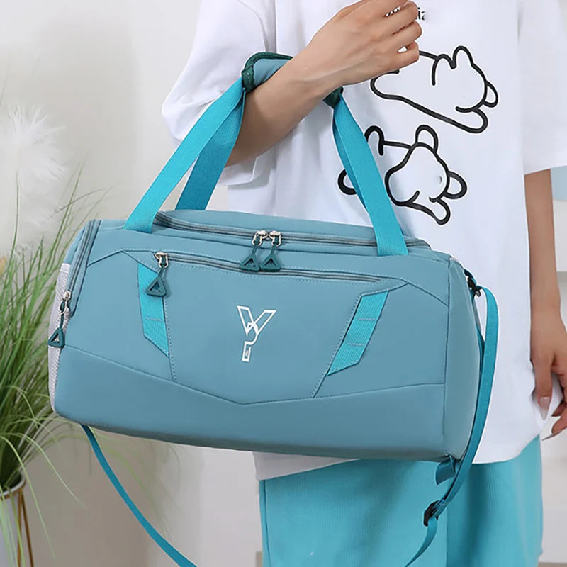 Borsa Sportiva Impermeabile – Con Scomparto Scarpe e Tracolla | Palestra, Nuoto, Viaggio**