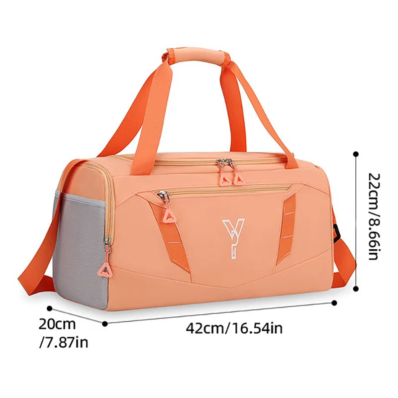 Borsa Sportiva Impermeabile – Con Scomparto Scarpe e Tracolla | Palestra, Nuoto, Viaggio**