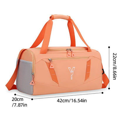 Borsa Sportiva Impermeabile – Con Scomparto Scarpe e Tracolla | Palestra, Nuoto, Viaggio**